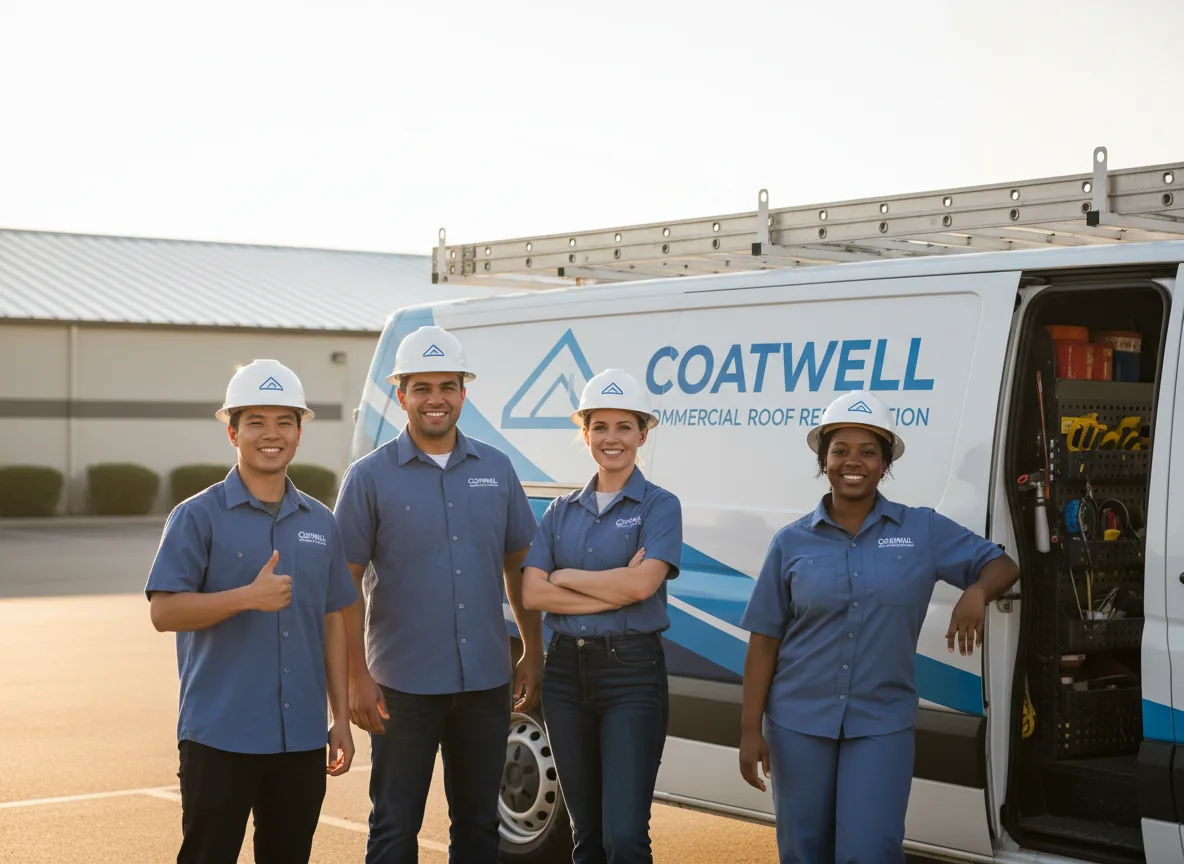 Commercial roof coating company in Gabriels, NY